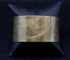 Vintage Set of a Copper and a Brass Cuff Bracelet