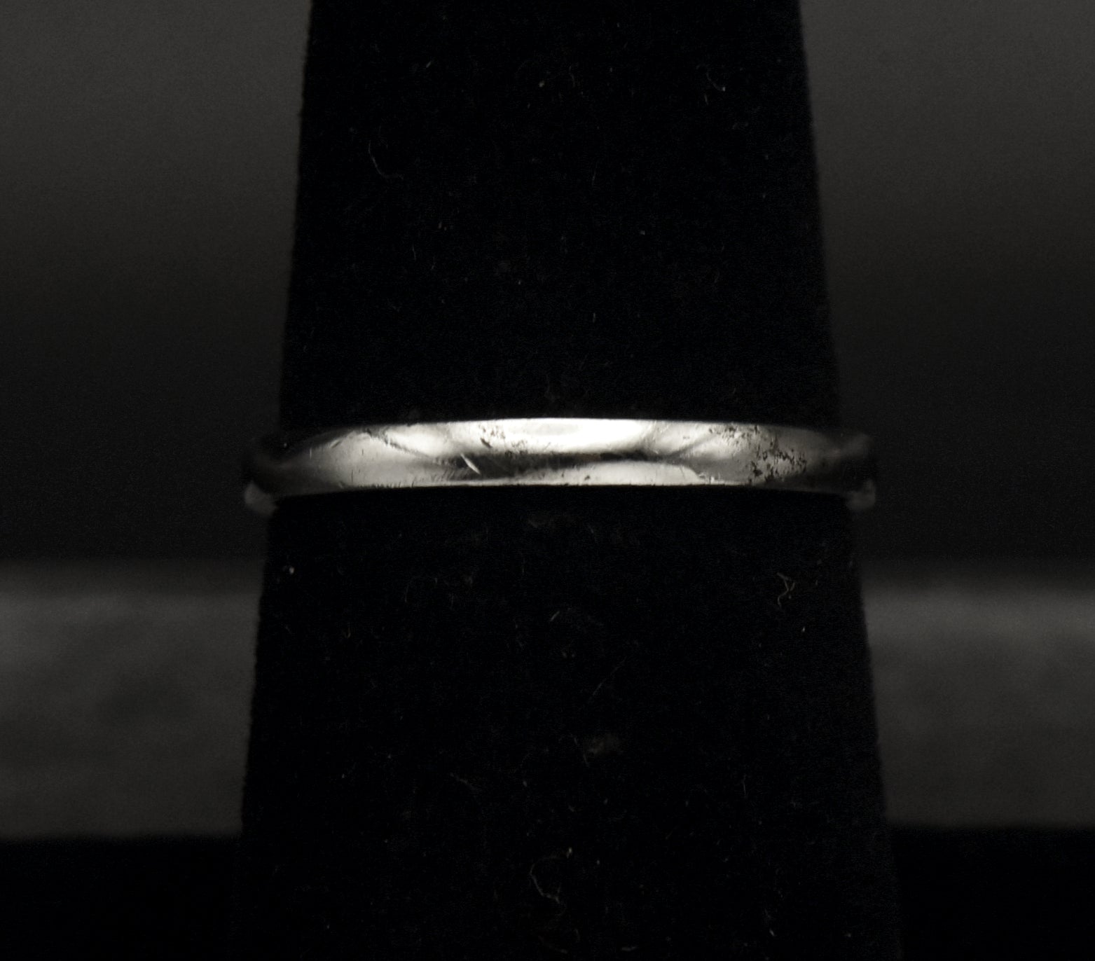 Vintage Sterling Silver Band - Size 6.75