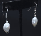 Vintage Baroque Pearl Earrings