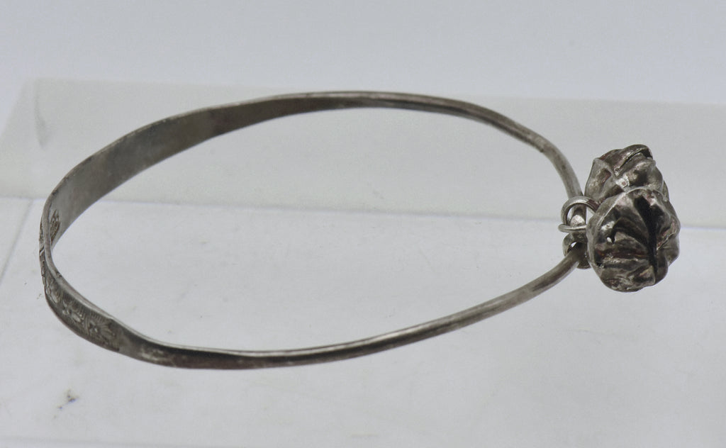 Sterling Silver Traditional Chinese Baby Bracelet/Anklet