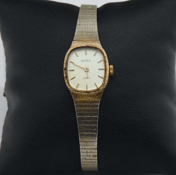 Benrus - Vintage Metal Quartz Movement Watch