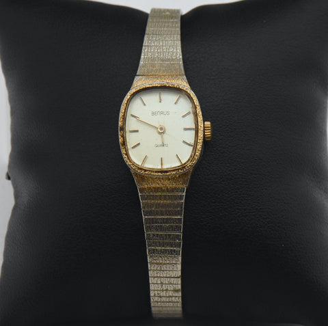 Benrus - Vintage Metal Quartz Movement Watch