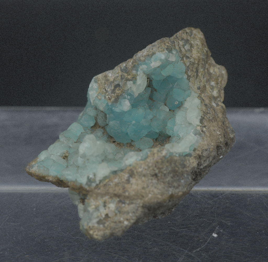 Botryoidal Blue Hemimorphite Mineral Specimen  - 34g