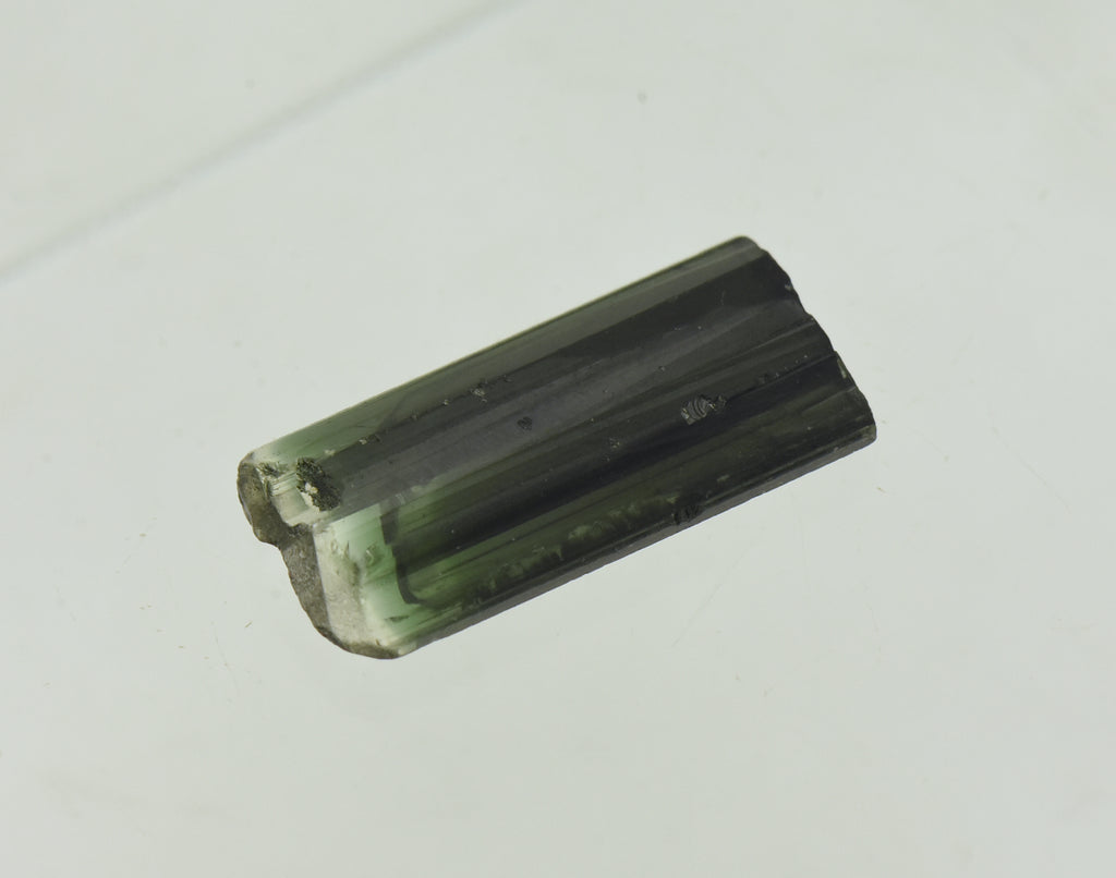 Stunning Color Zoned Flat Twin Tourmaline Crystal Specimen - Afghanistan