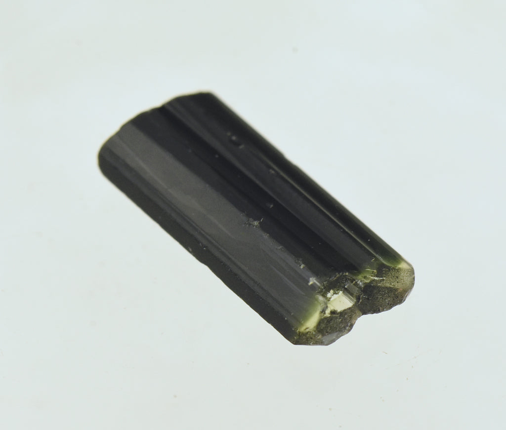 Stunning Color Zoned Flat Twin Tourmaline Crystal Specimen - Afghanistan