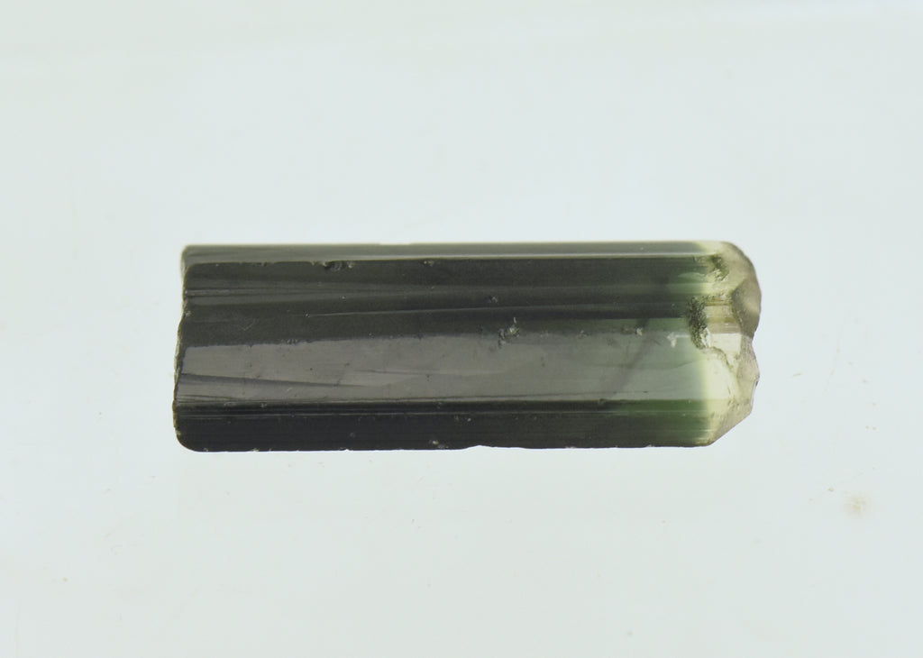 Stunning Color Zoned Flat Twin Tourmaline Crystal Specimen - Afghanistan