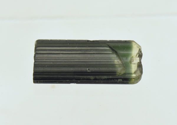 Stunning Color Zoned Flat Twin Tourmaline Crystal Specimen - Afghanistan