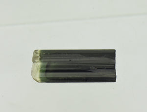 Stunning Color Zoned Flat Twin Tourmaline Crystal Specimen - Afghanistan