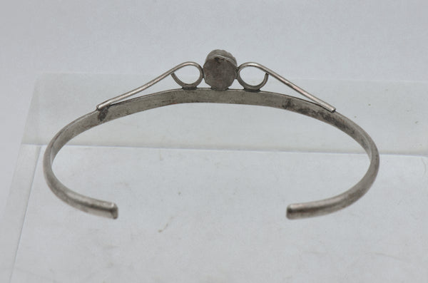 Vintage Turquoise Sterling Silver Cuff Bracelet