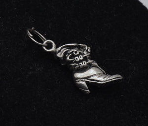 Vintage Sterling Silver Boot Charm