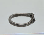Vintage Handmade Sterling Silver Ring - Size 2.5 BROKEN
