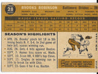 Topps - 1960 Brooks Robinson Trading Card
