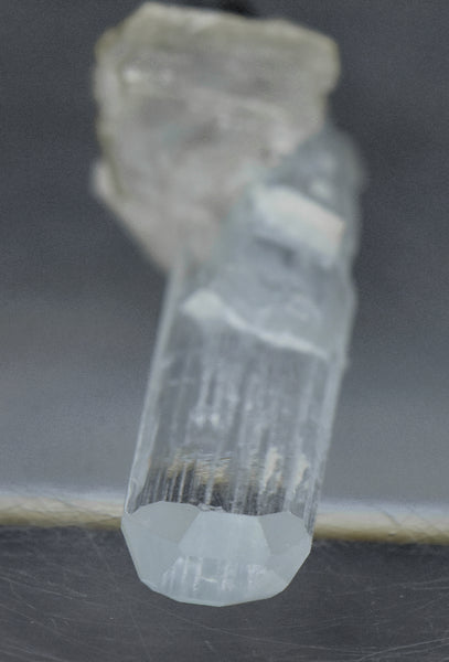 Aquamarine Crystal with Mica and Black Tourmaline Mineral Specimen - Pakistan