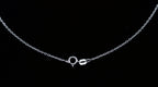 Vintage Gemstone Butterfly Sterling Silver Pendant on Sterling Silver Chain  Necklace - 18"
