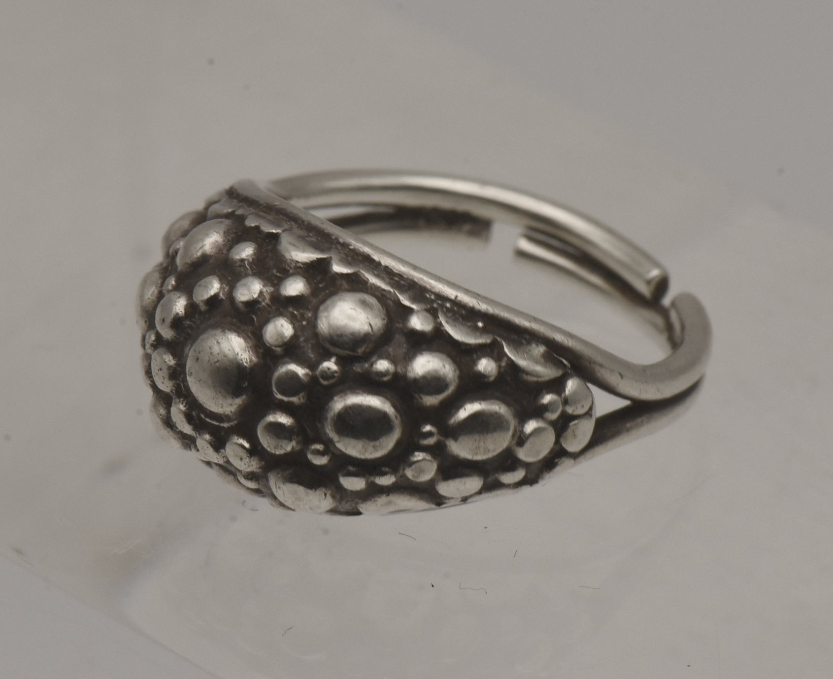 Vintage Sterling Silver Adjustable Ring
