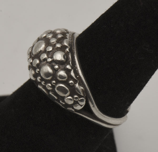 Vintage Sterling Silver Adjustable Ring