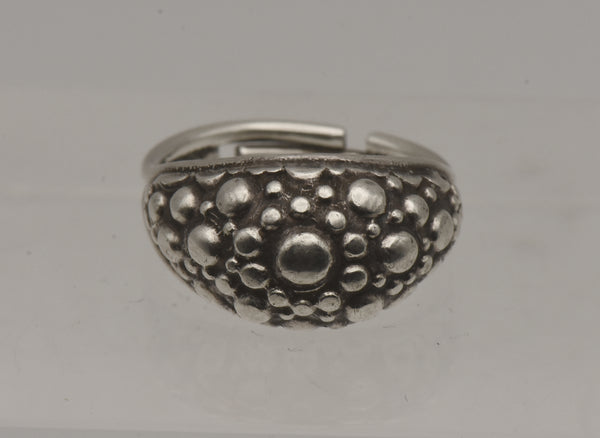 Vintage Sterling Silver Adjustable Ring