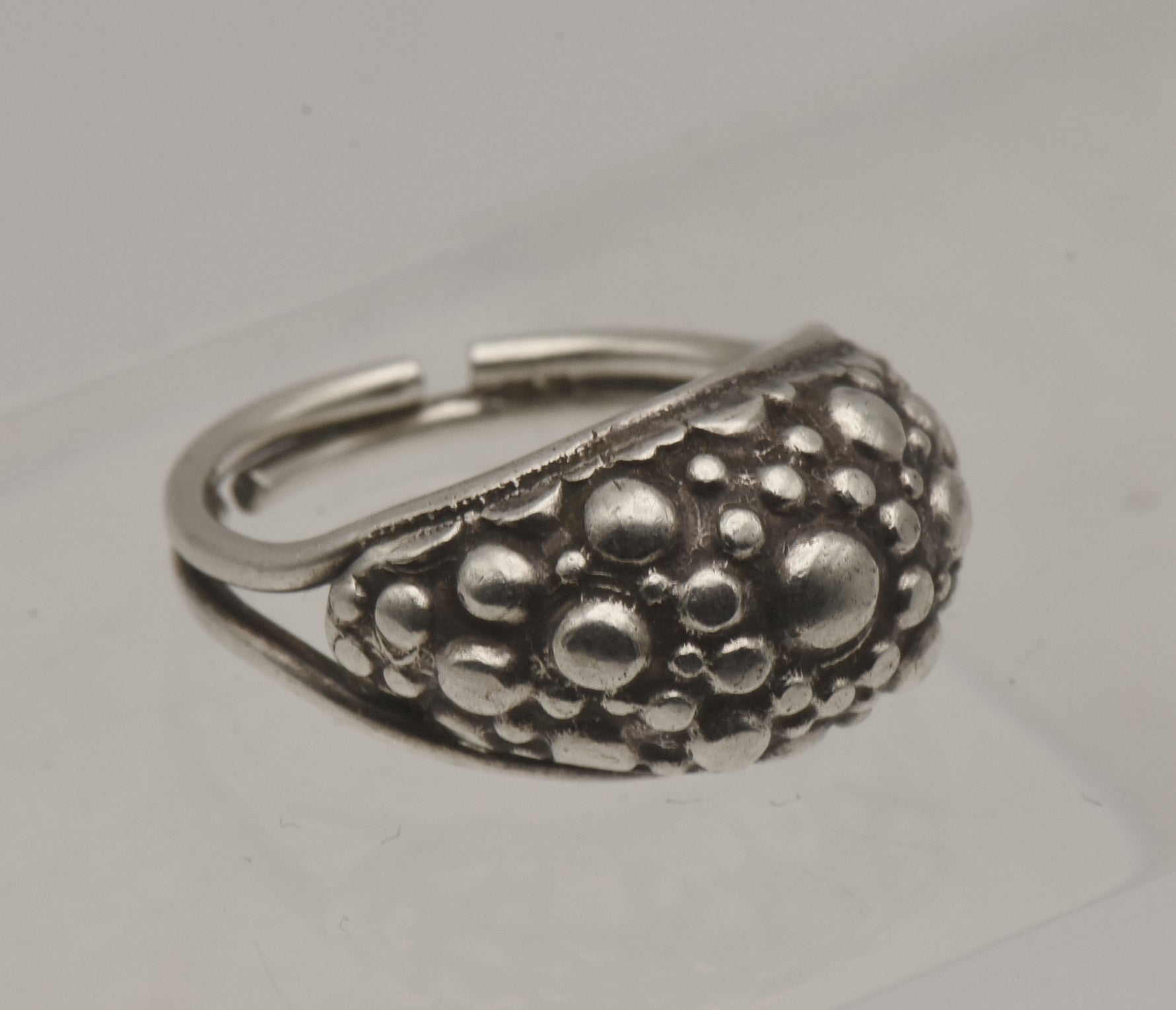 Vintage Sterling Silver Adjustable Ring