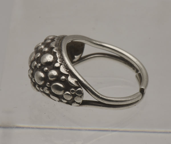 Vintage Sterling Silver Adjustable Ring