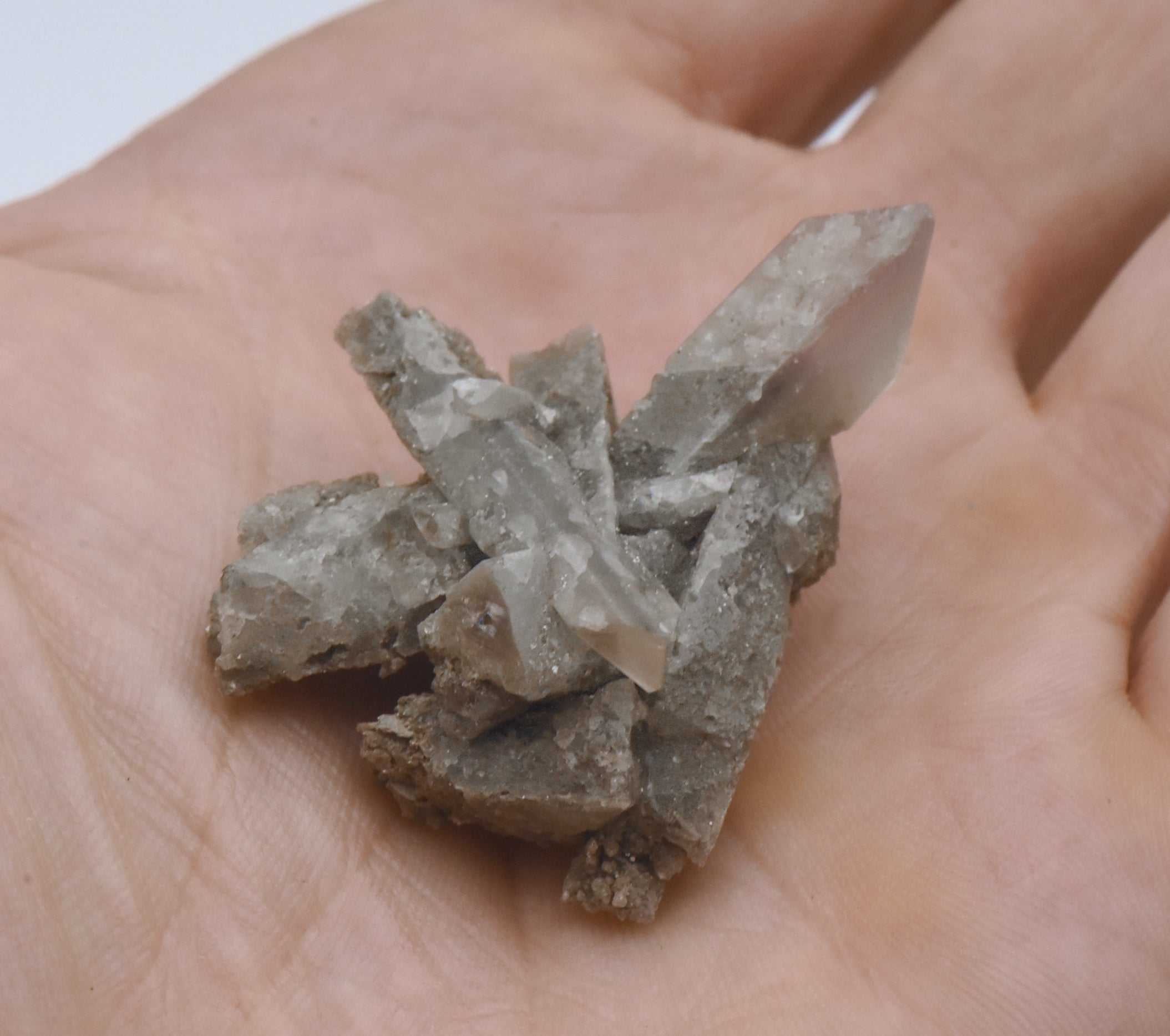 Double Terminated Barite Crystal Cluster - Iowa, USA