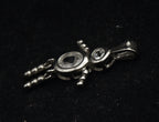 Sterling Silver Stick Figure Pendant