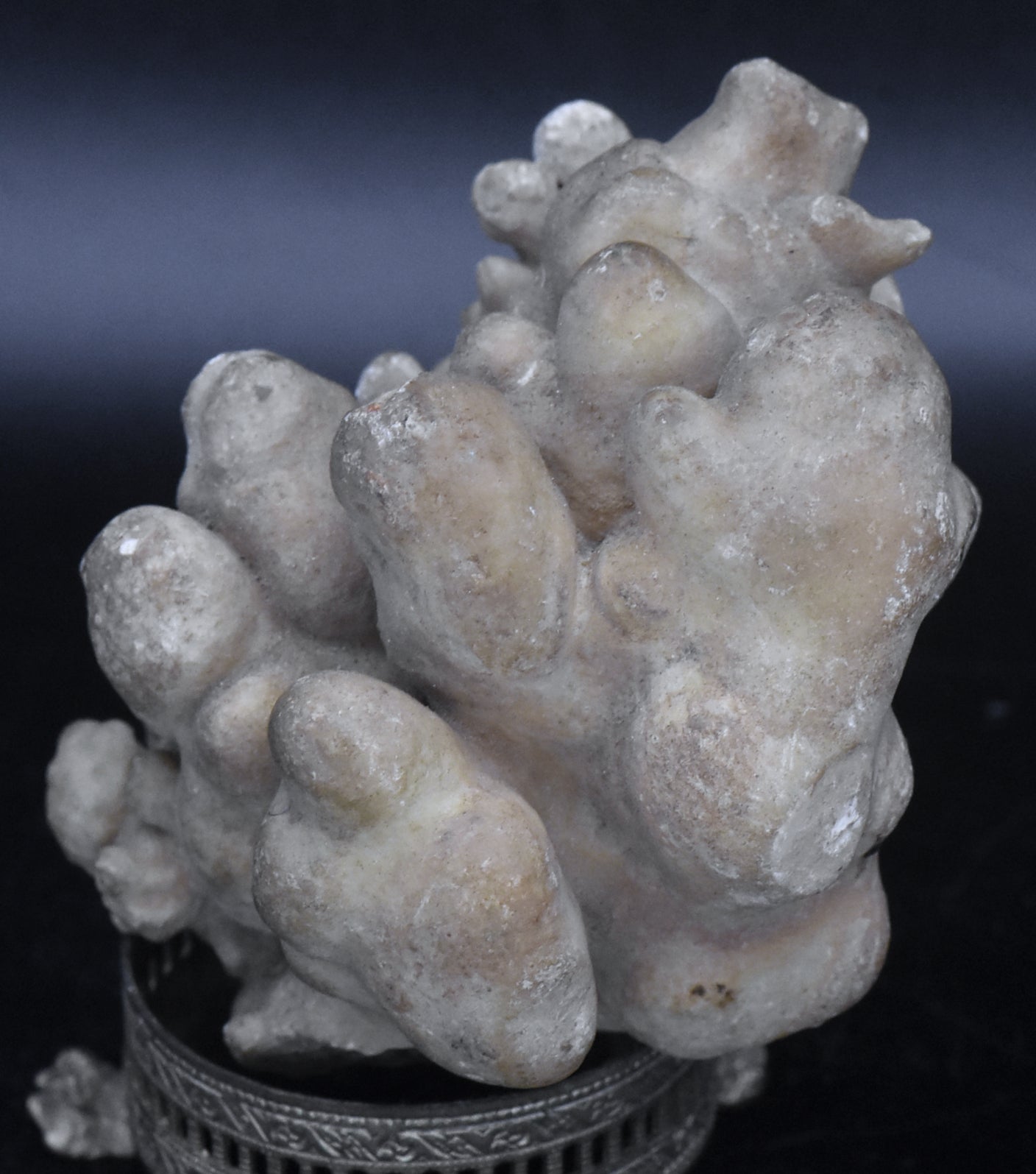 Cave Calcite Stalactite Cluster