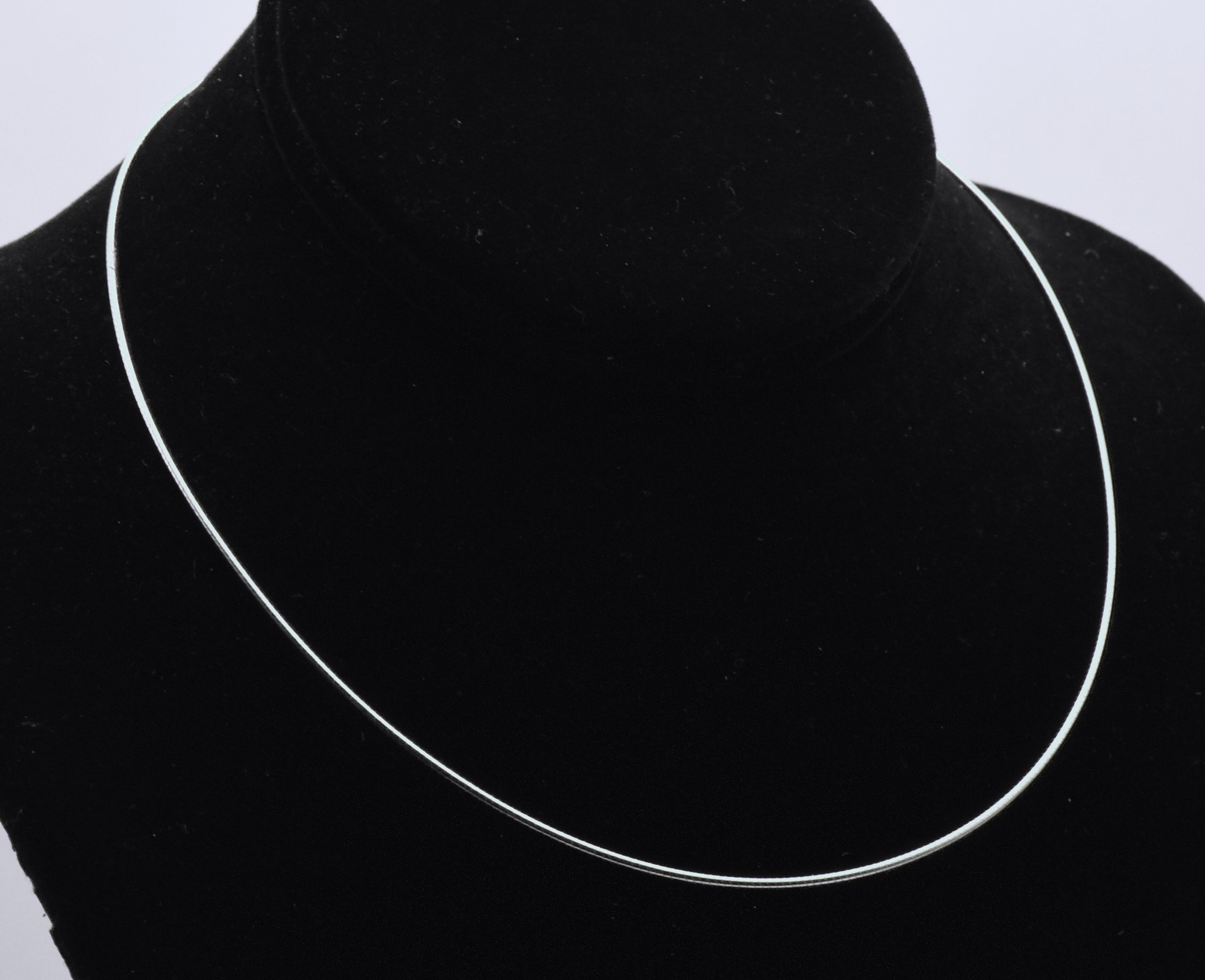 Sterling Silver Cable Necklace with Extension Chain