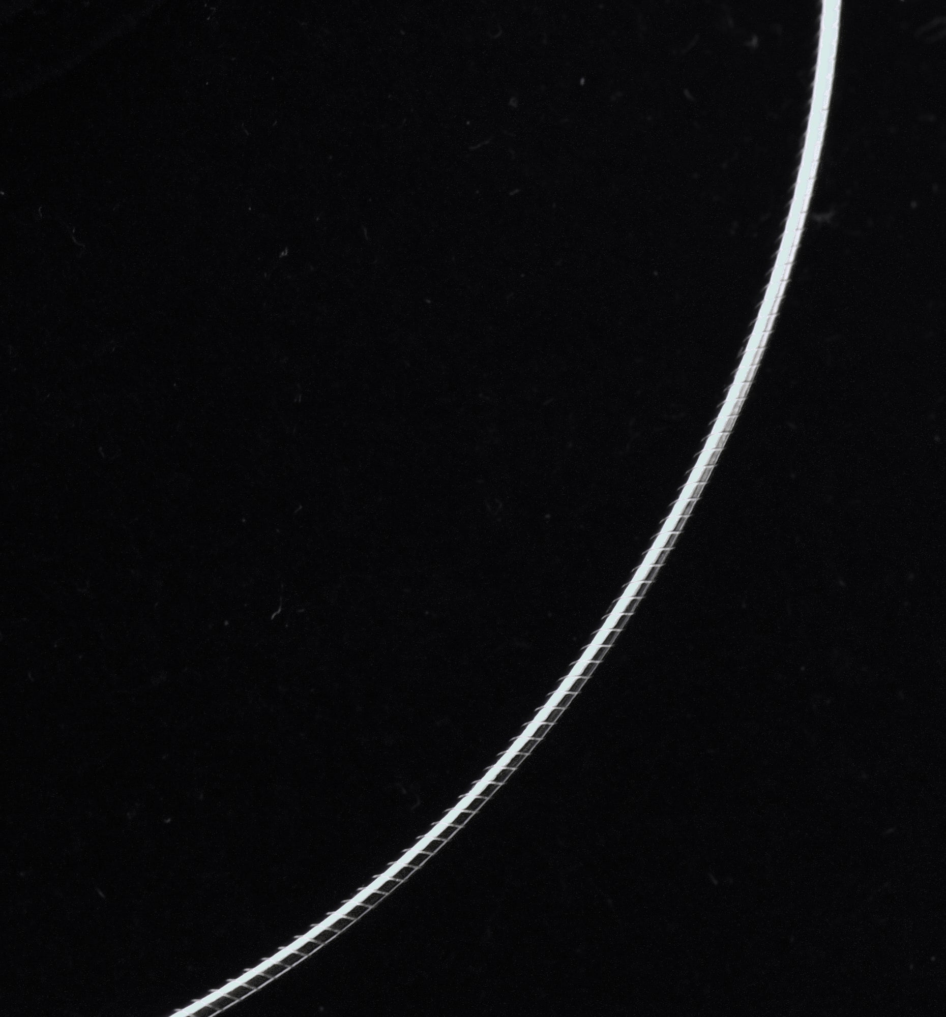 Sterling Silver Cable Necklace with Extension Chain