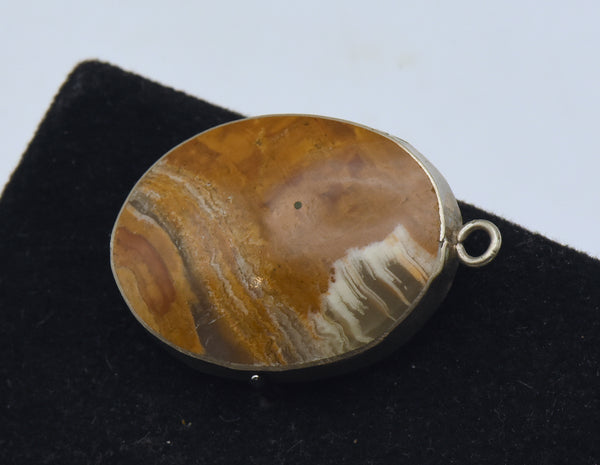 Vintage Onyx Marble Pendant