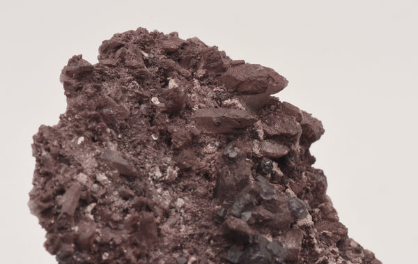 Fluorite and Calcite on Magnetite Mineral Specimen - Missouri