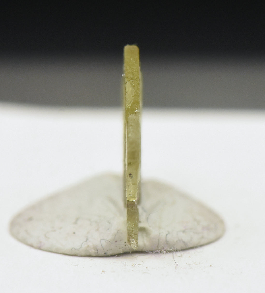 Twinned Chrysoberyl Crystal Mineral Specimen - Madagascar