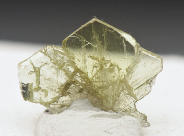 Twinned Chrysoberyl Crystal Mineral Specimen - Madagascar