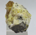 Celestine Crystal Cluster with Sulfur Mineral Specimen - Poland