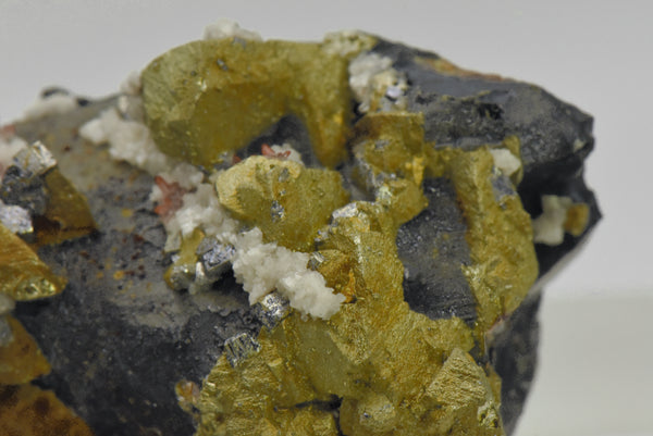 Chalcopyrite with Sphalerite and Dolomite Mineral Specimen - China