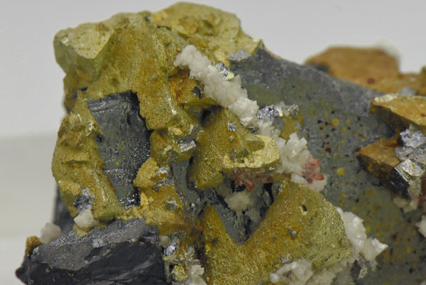 Chalcopyrite with Sphalerite and Dolomite Mineral Specimen - China