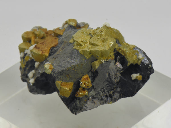 Chalcopyrite with Sphalerite and Dolomite Mineral Specimen - China