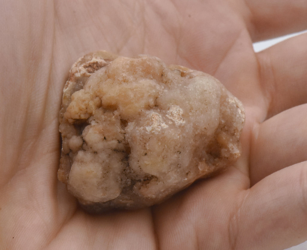 Raw Chalcedony with Druze Mineral Specimen