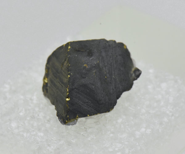 Chalcopyrite Coated with Chalcocite Thumbnail Specimen - Colorado, USA