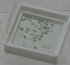 1.00tcw Loose Round Cut Chrysoberyl Gemstones