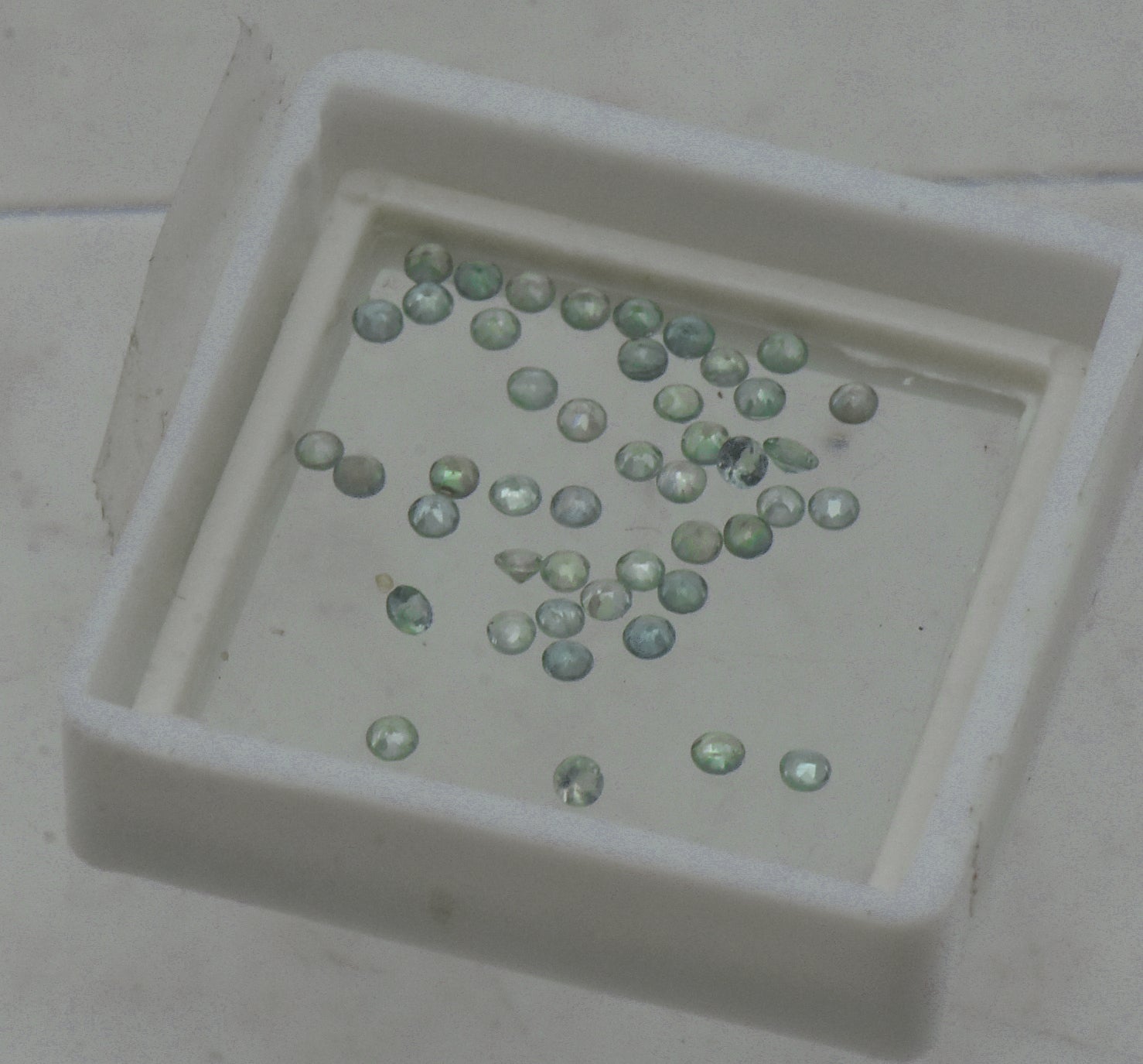 1.00tcw Loose Round Cut Chrysoberyl Gemstones