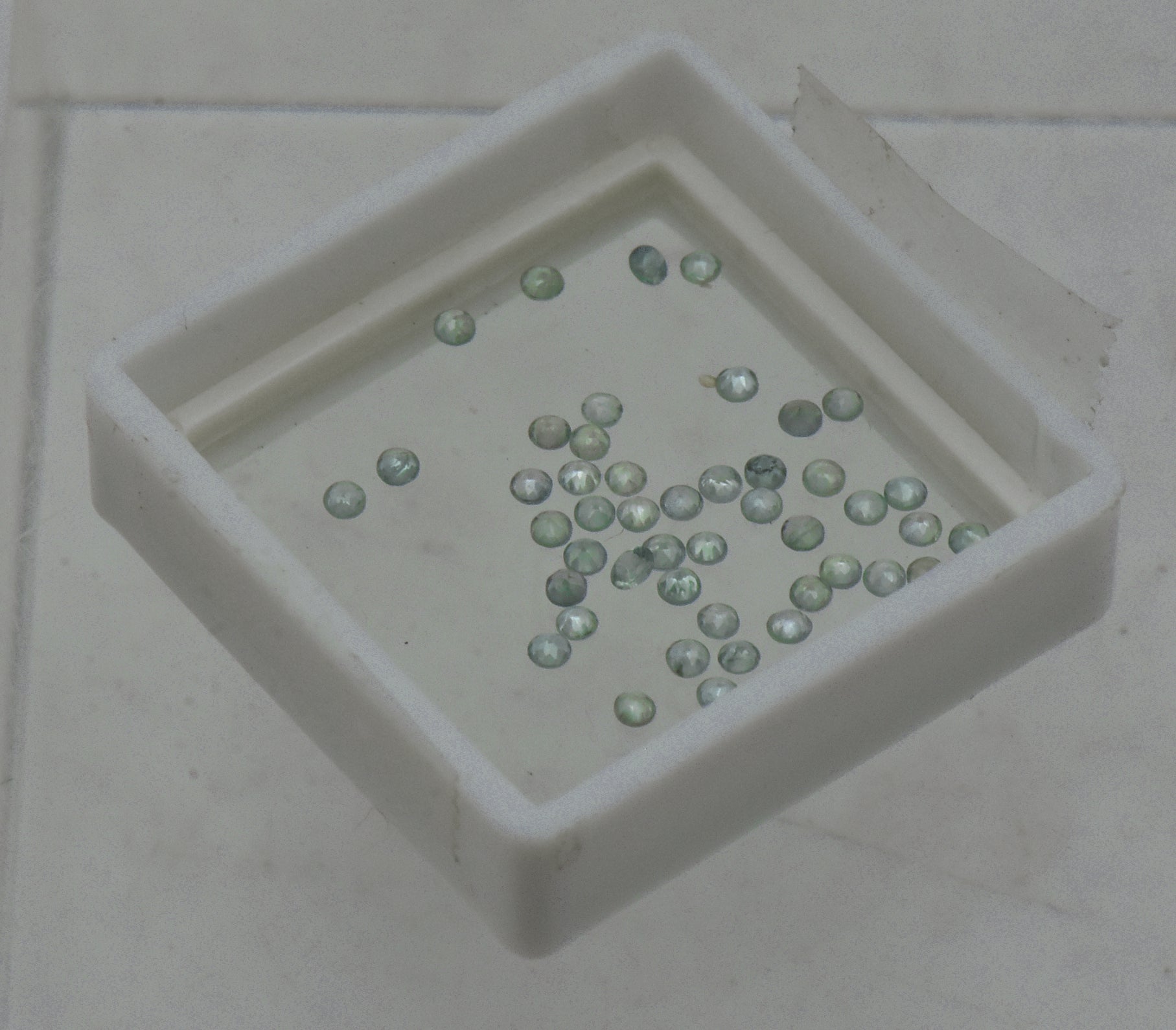 1.00tcw Loose Round Cut Chrysoberyl Gemstones