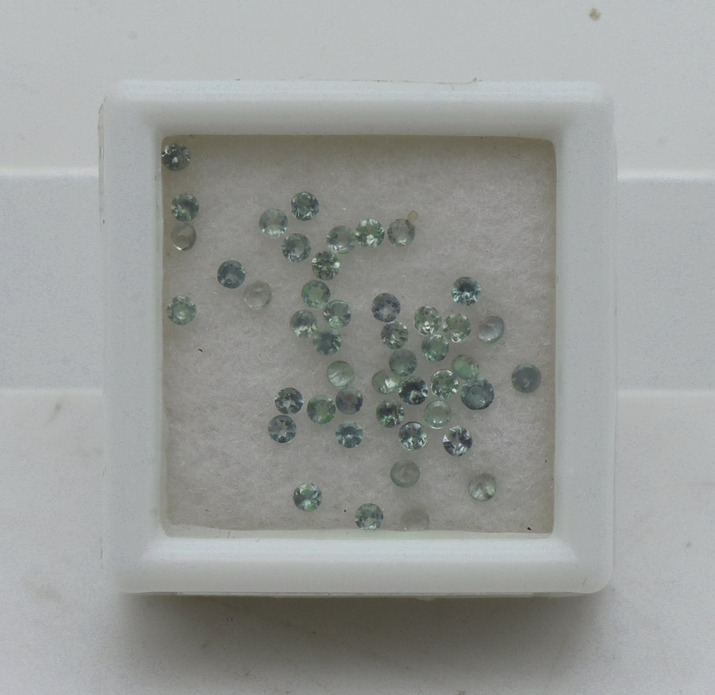 1.00tcw Loose Round Cut Chrysoberyl Gemstones