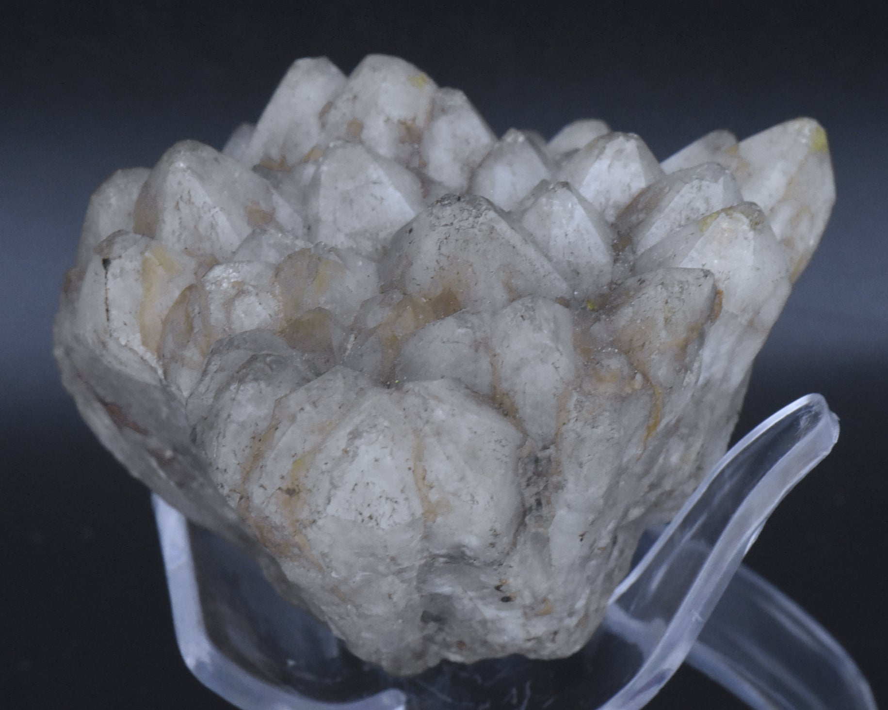 Milky Quartz Crystal Cluster Mineral Specimen - 159g