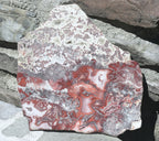 Crazy Lace Agate Large Polished Slab - 749g