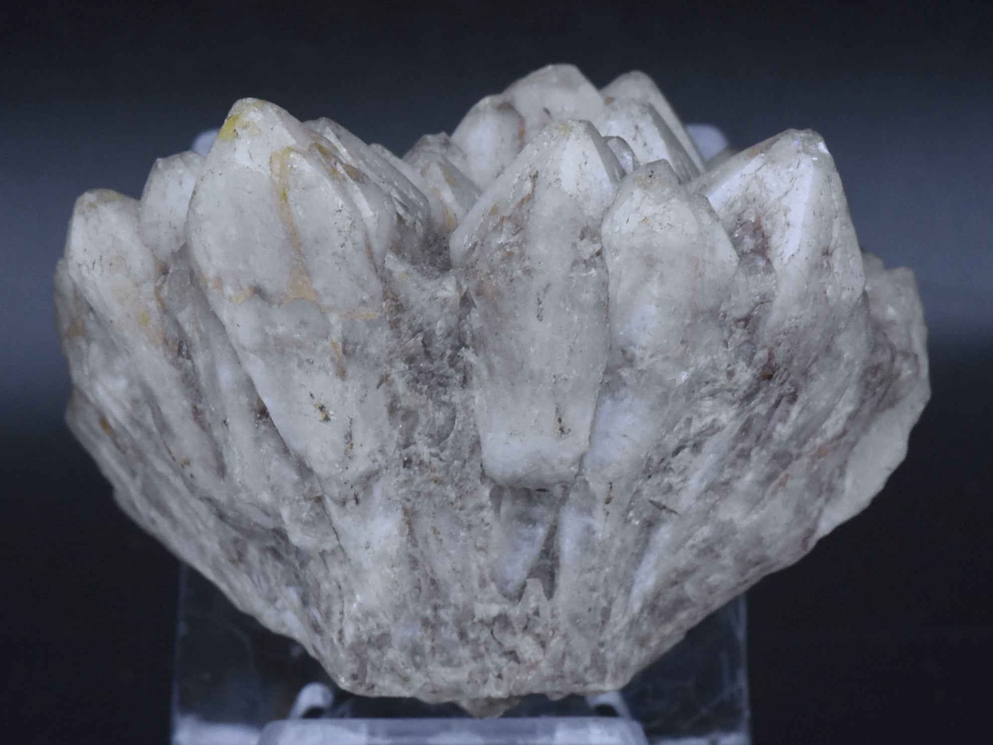 Milky Quartz Crystal Cluster Mineral Specimen - 159g