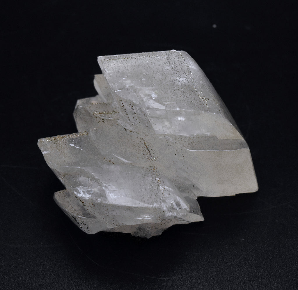 Calcite with Pyrite Crystal Mineral Specimen - China