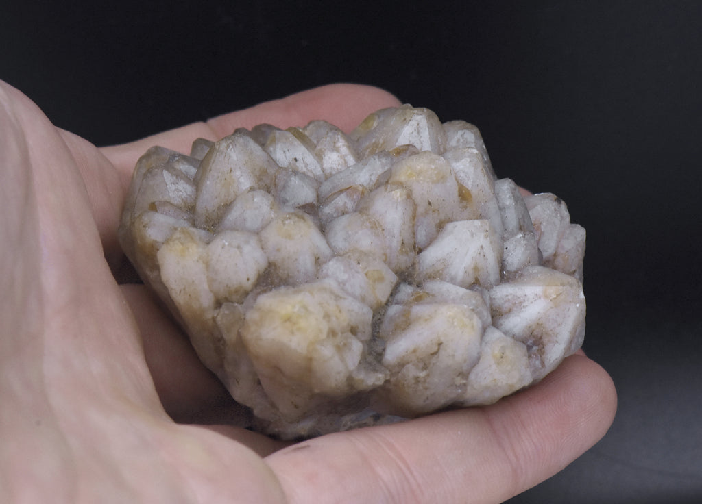 Milky Quartz Crystal Cluster Mineral Specimen - 159g