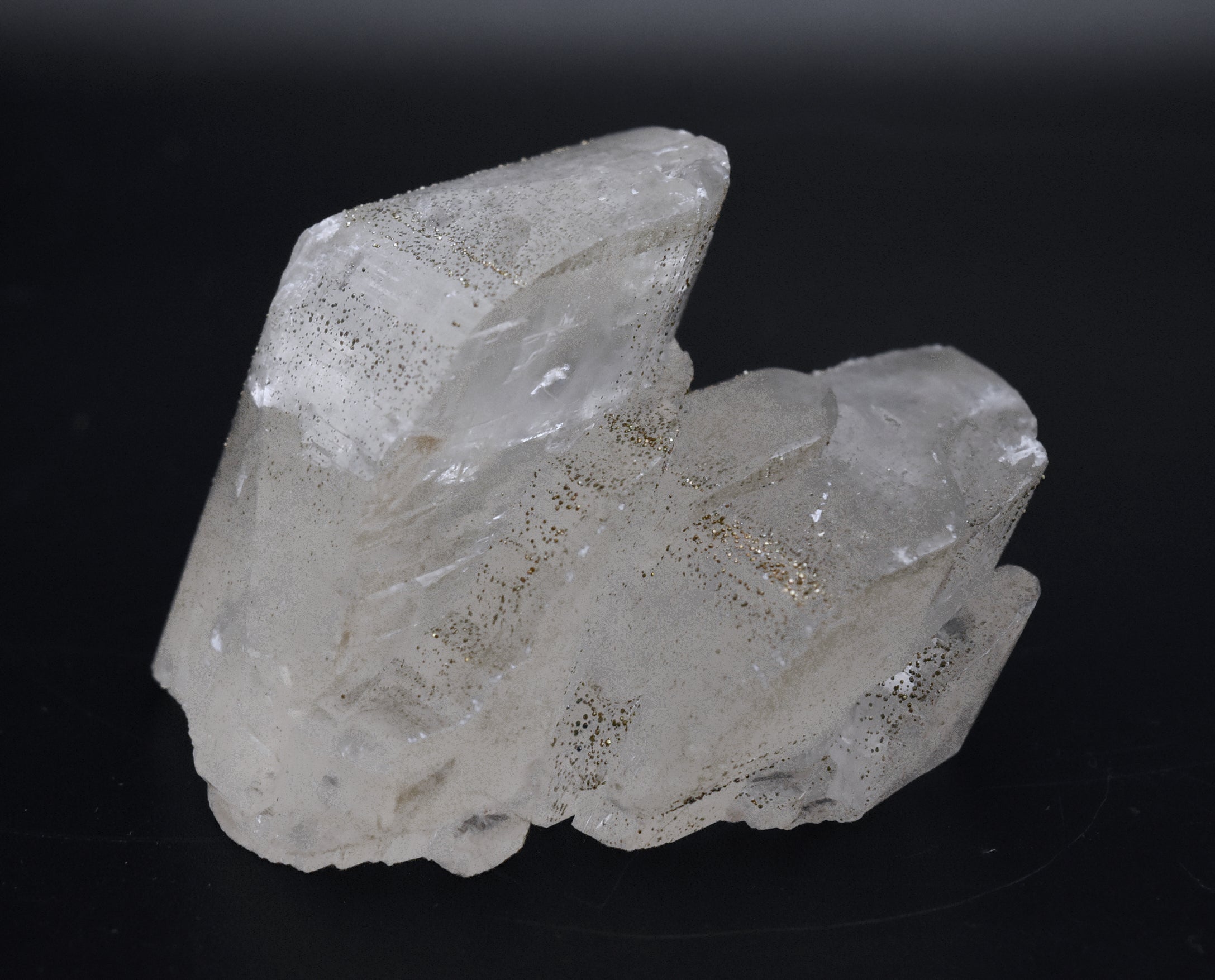 Calcite with Pyrite Crystal Mineral Specimen - China