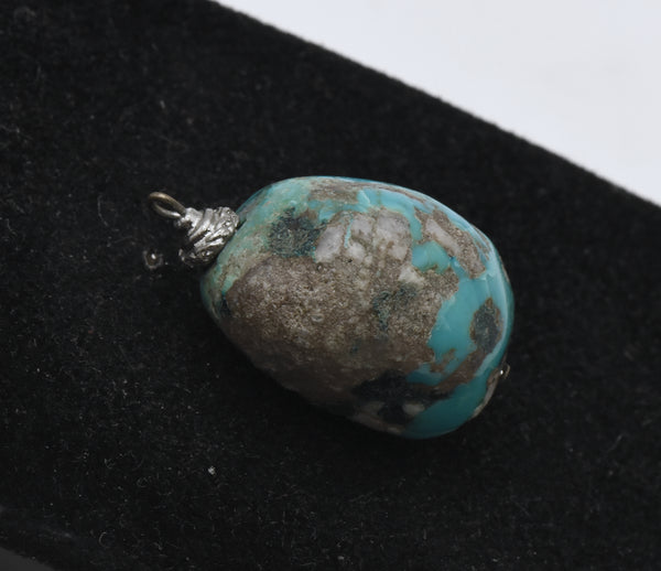 Tumbled Chrysocolla Pendant