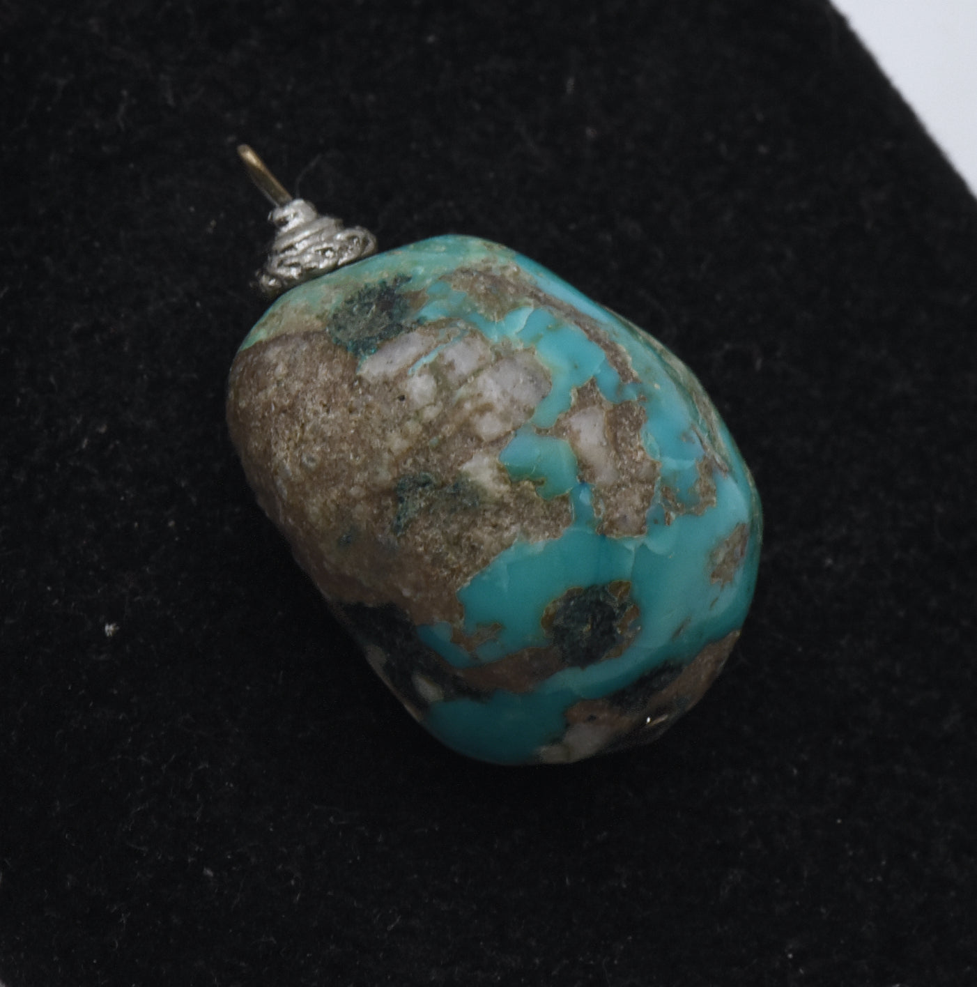 Tumbled Chrysocolla Pendant